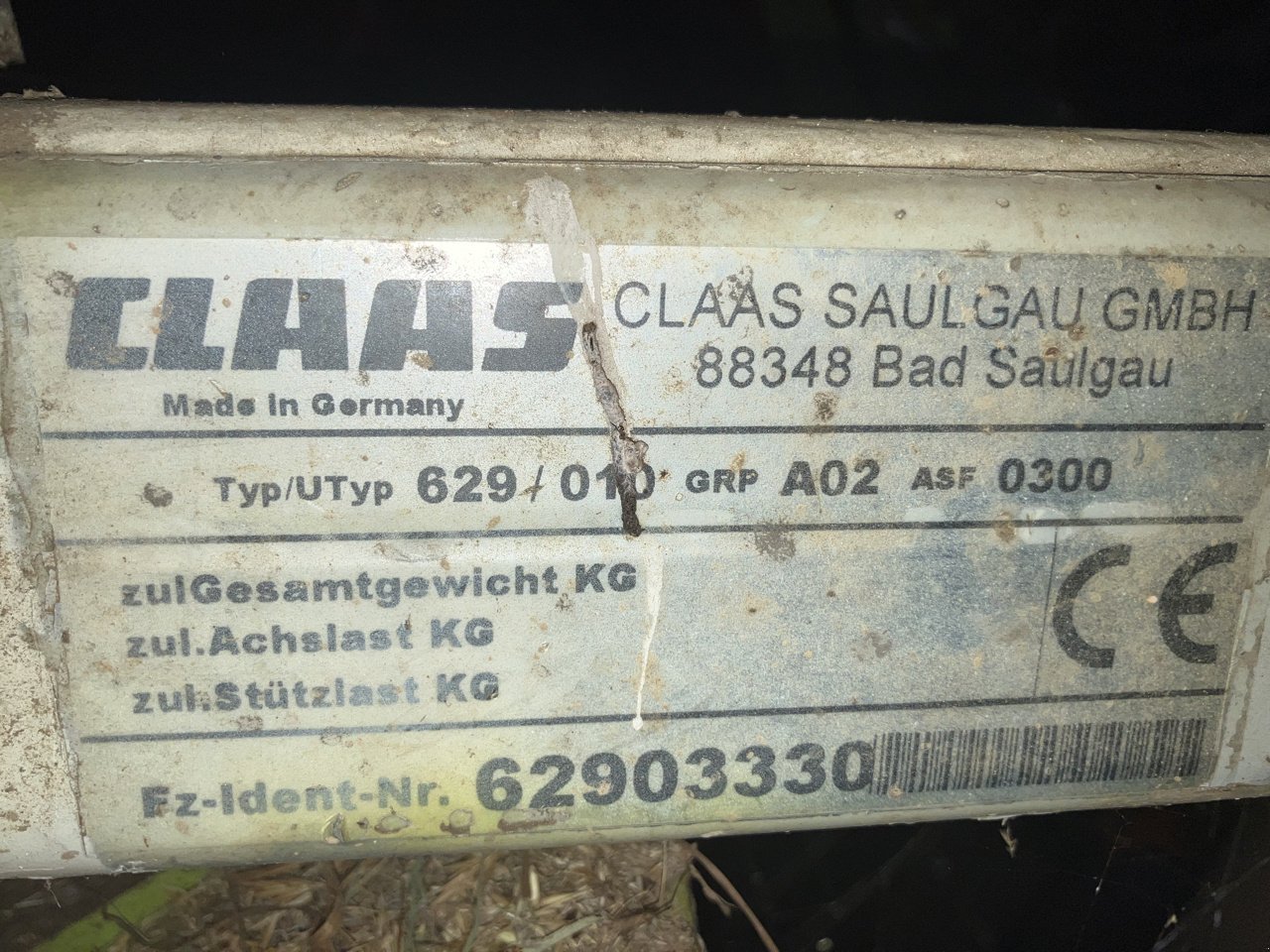 Kreiselheuer of the type CLAAS VOLTO 870, Gebrauchtmaschine in MORLHON LE HAUT (Picture 7)