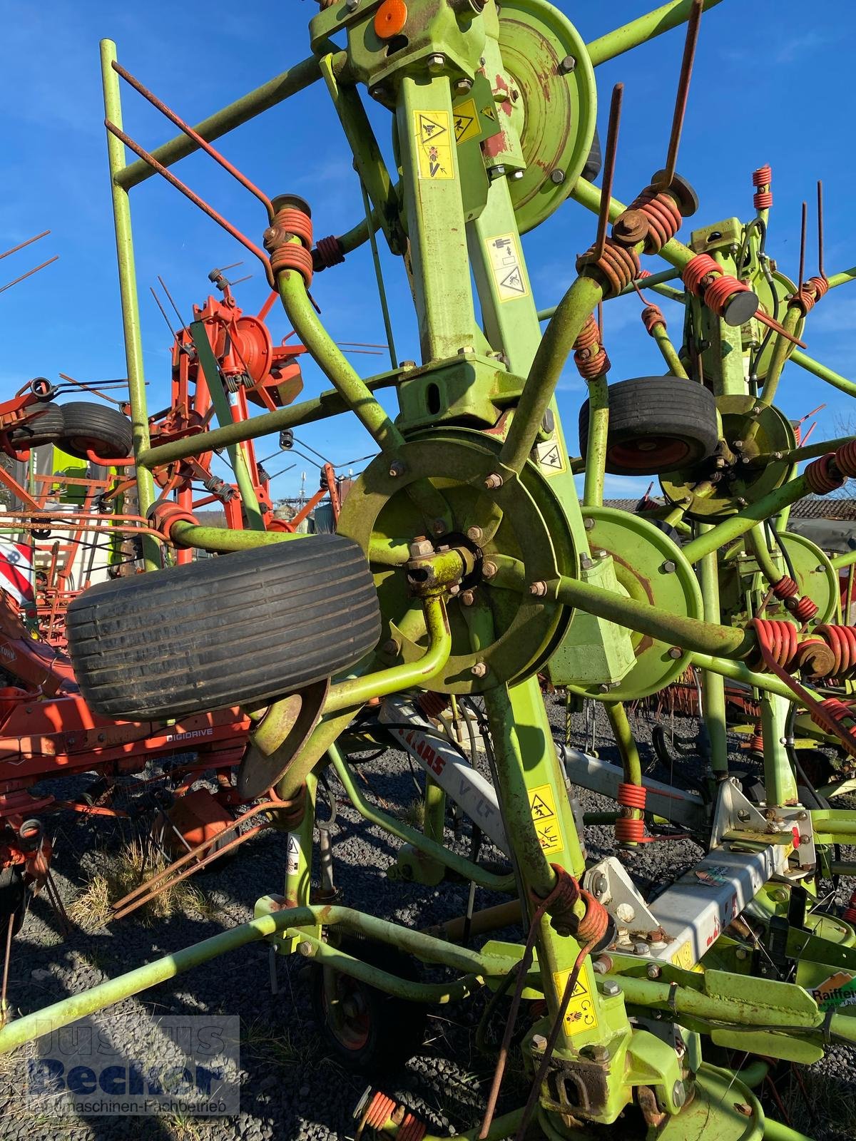 Kreiselheuer Türe ait CLAAS Volto 870, Gebrauchtmaschine içinde Weimar-Niederwalgern (resim 4)