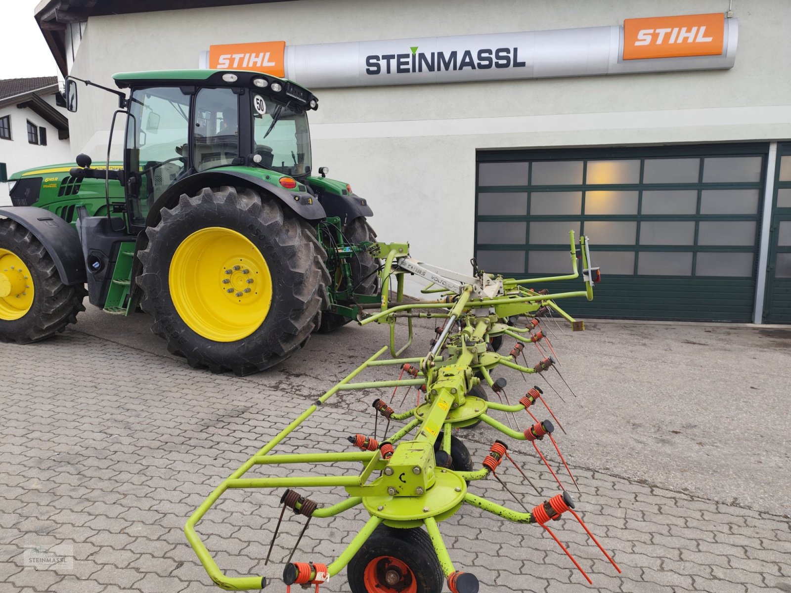 Kreiselheuer типа CLAAS Volto 870, Gebrauchtmaschine в Petting (Фотография 2)