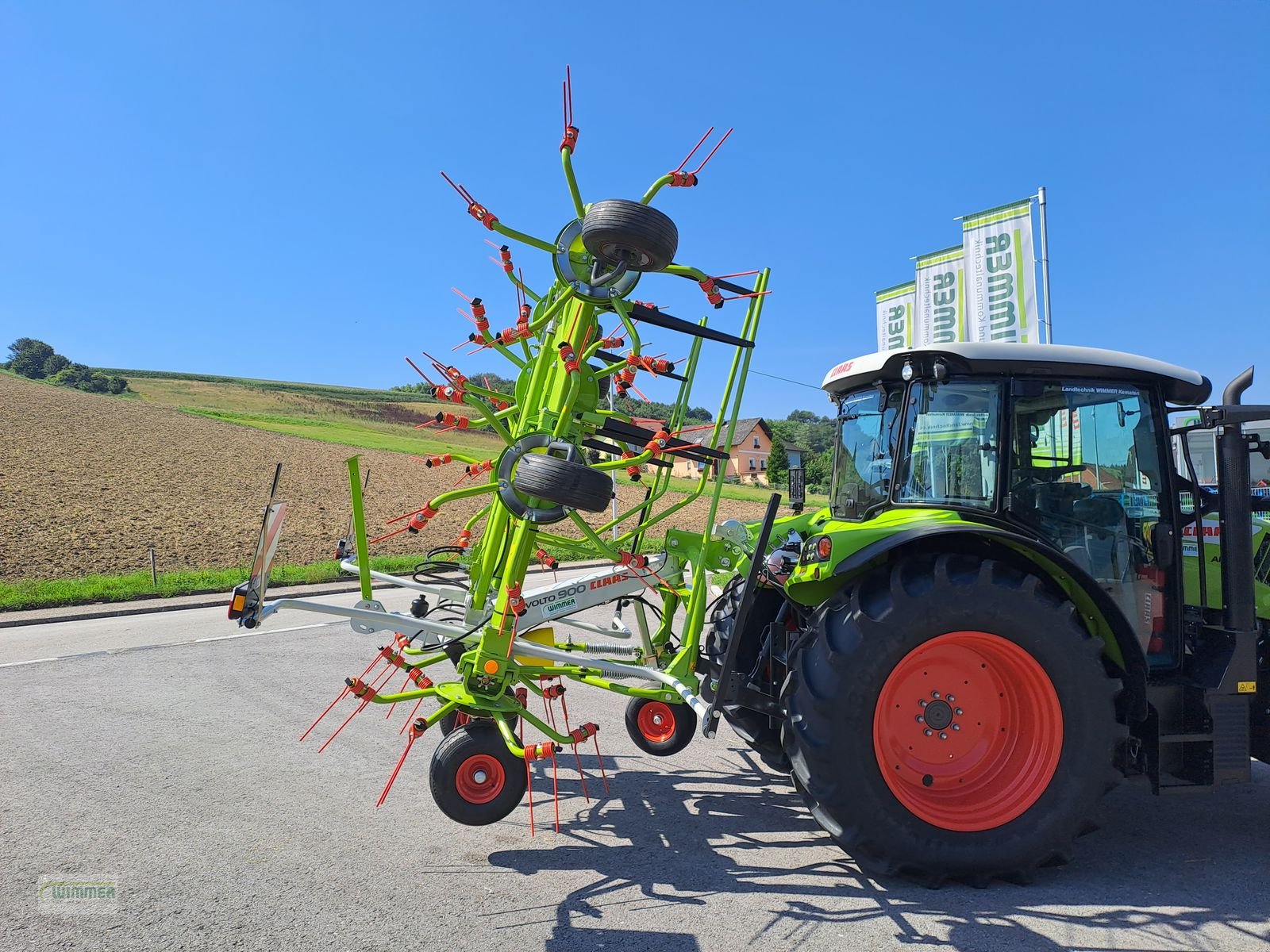 Kreiselheuer des Typs CLAAS Volto 900-Kreiselheuer 8,7m Kreisler/Zetter (9m), Neumaschine in Kematen (Bild 4)