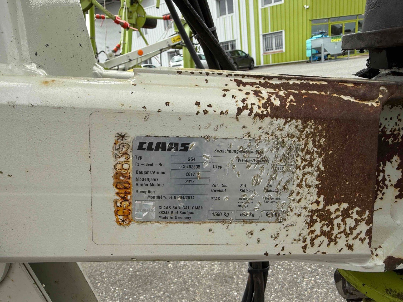 Kreiselheuer des Typs CLAAS VOLTO 900 T, Gebrauchtmaschine in SAINT GAUDENS (Bild 11)