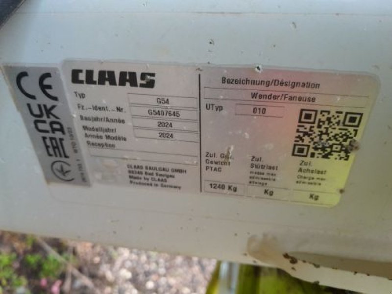 Kreiselheuer des Typs CLAAS VOLTO 900, Gebrauchtmaschine in VELAINES (Bild 4)