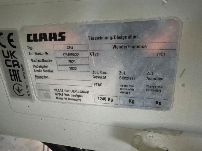 Kreiselheuer des Typs CLAAS VOLTO 930, Gebrauchtmaschine in Richebourg (Bild 5)