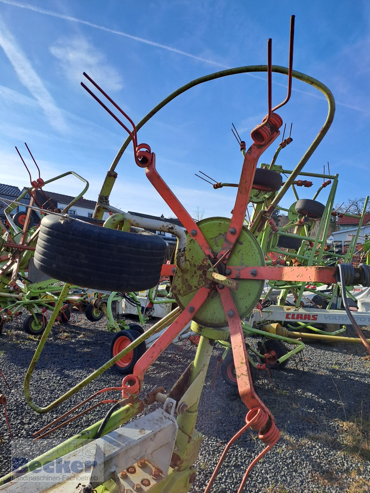 Kreiselheuer Türe ait CLAAS W 450 SL, Gebrauchtmaschine içinde Weimar-Niederwalgern (resim 4)