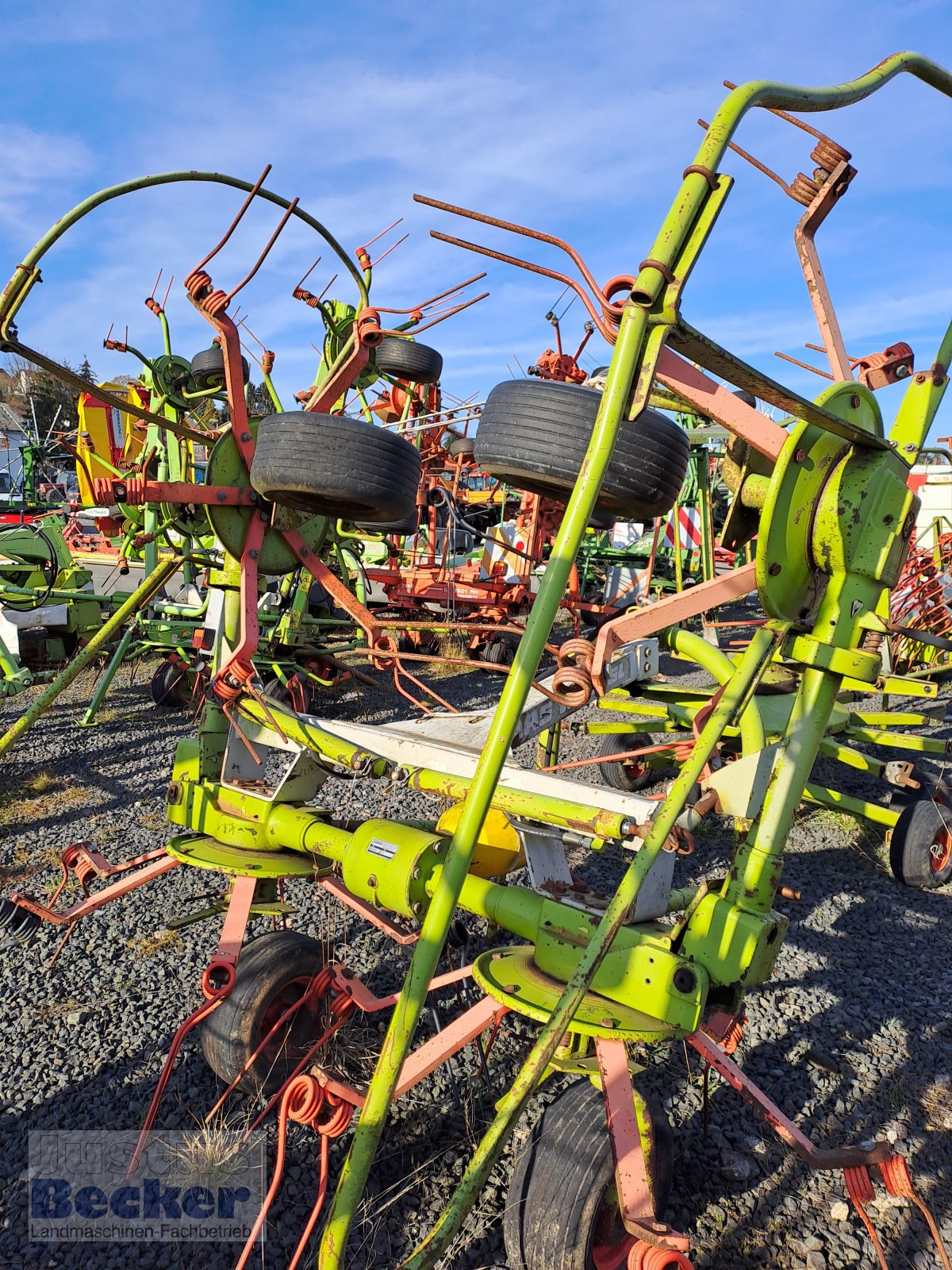 Kreiselheuer Türe ait CLAAS W 450 SL, Gebrauchtmaschine içinde Weimar-Niederwalgern (resim 6)