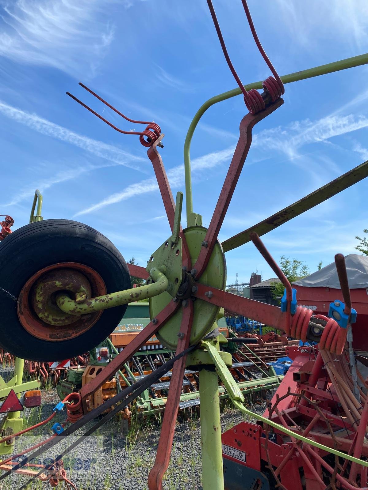 Kreiselheuer Türe ait CLAAS W 540 SL, Gebrauchtmaschine içinde Weimar-Niederwalgern (resim 3)