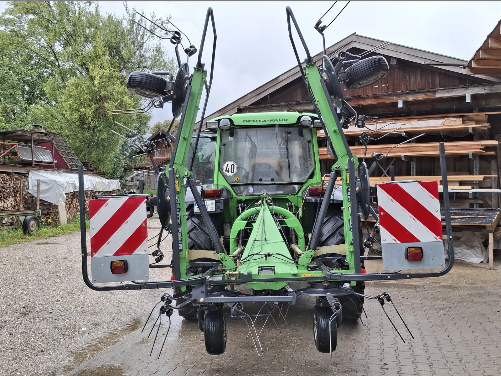 Kreiselheuer Türe ait Deutz-Fahr Condimaster 6022, Gebrauchtmaschine içinde Bad Reichenhall (resim 3)