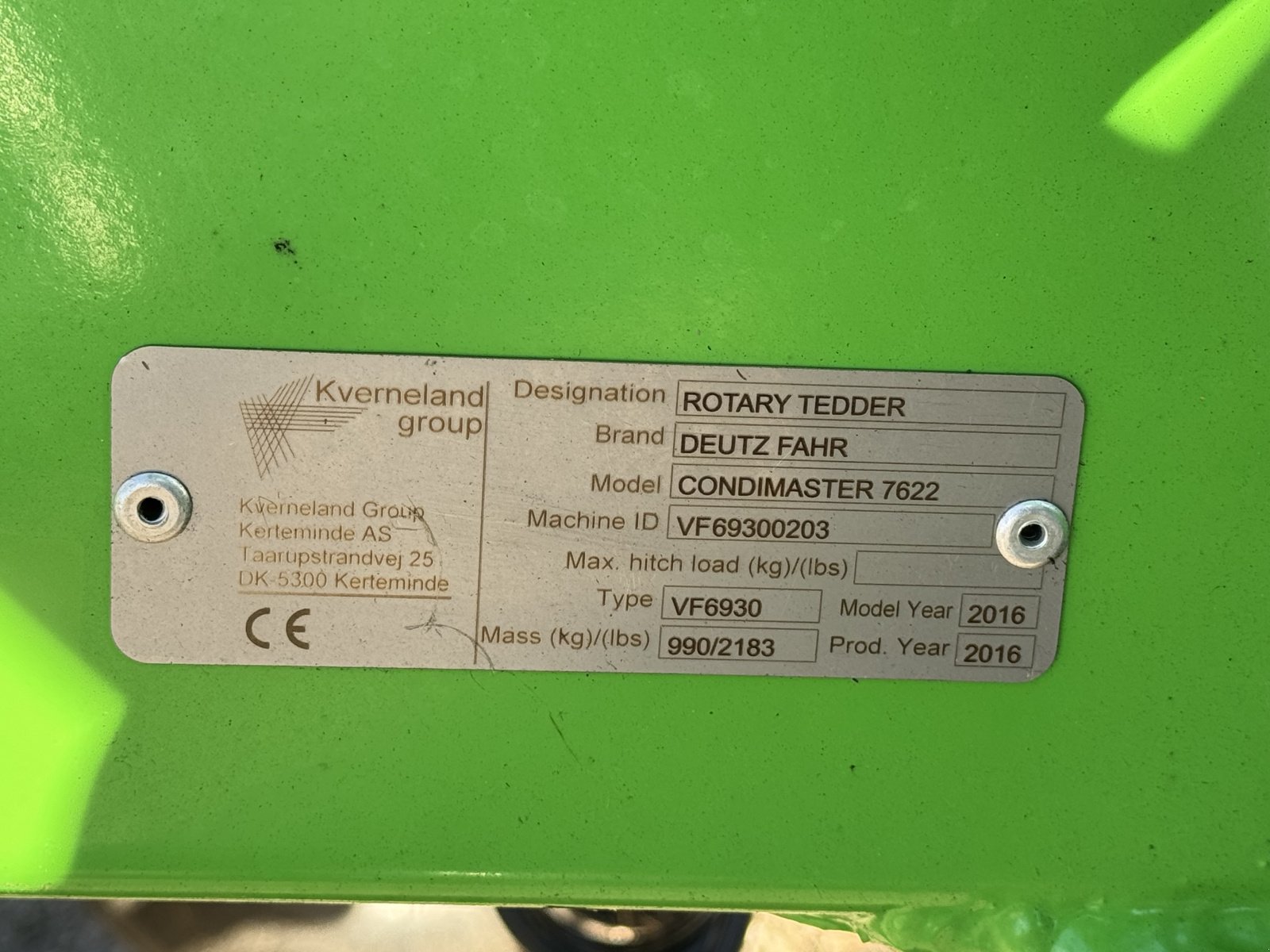 Kreiselheuer tip Deutz-Fahr Condimaster 7622, Gebrauchtmaschine in Au (Poză 12)