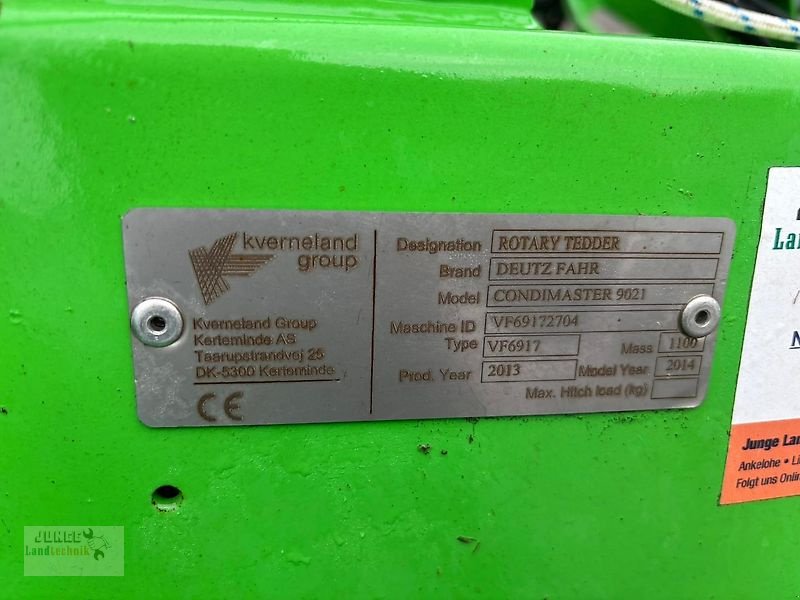 Kreiselheuer of the type Deutz-Fahr Condimaster 9021, Gebrauchtmaschine in Geestland (Picture 13)