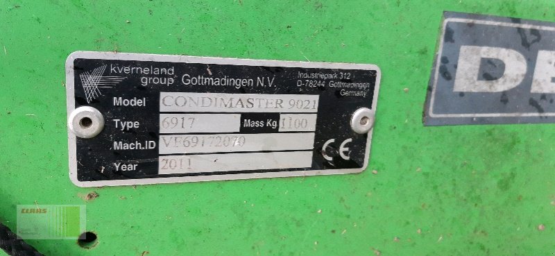 Kreiselheuer des Typs Deutz-Fahr CondiMaster 9021, Gebrauchtmaschine in Schenefeld (Bild 2)