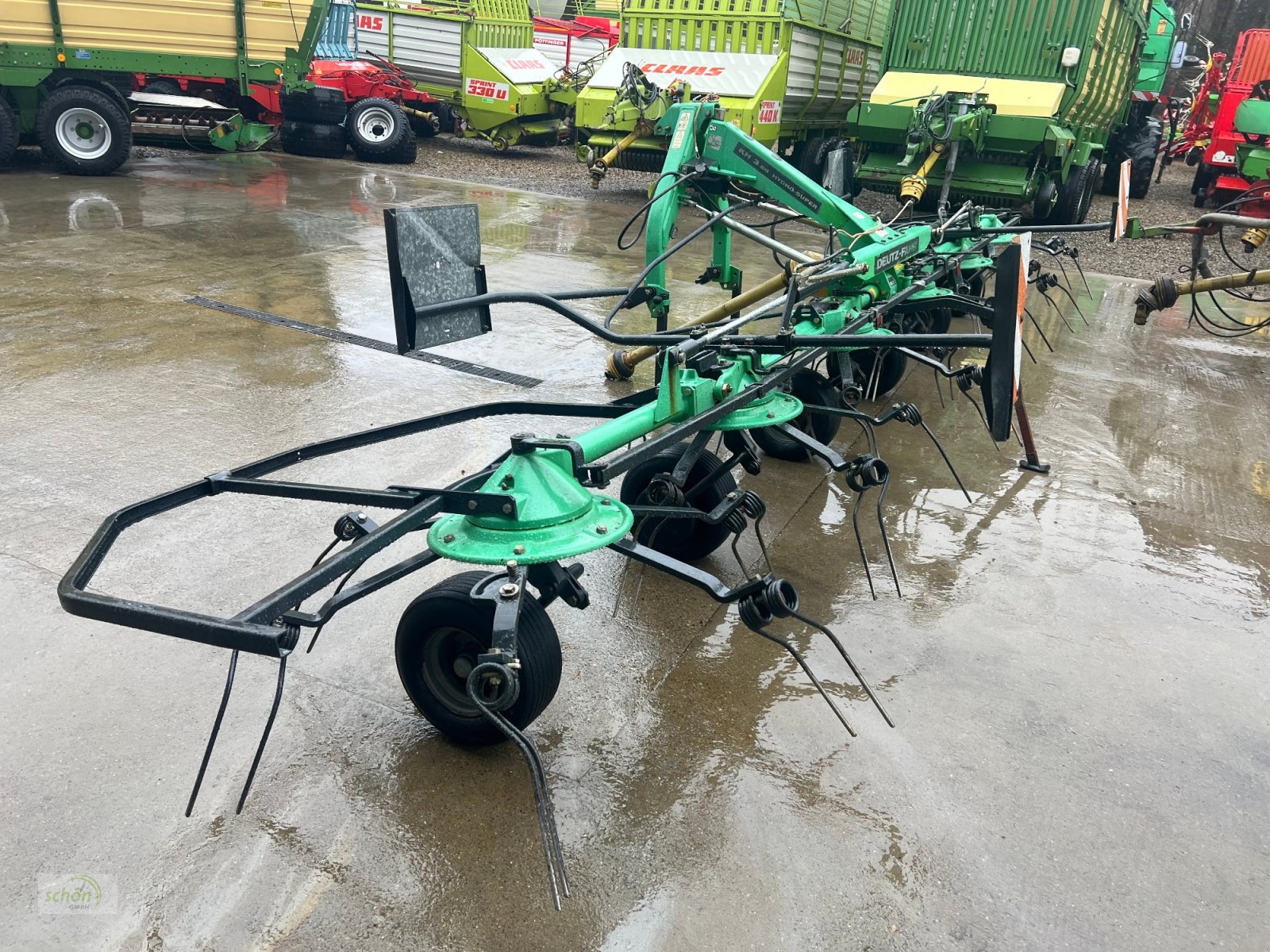 Kreiselheuer tipa Deutz-Fahr KH 3.68 - ein 6-er Kreiselheuer in einem sehr guten Zustand, Gebrauchtmaschine u Burgrieden (Slika 5)