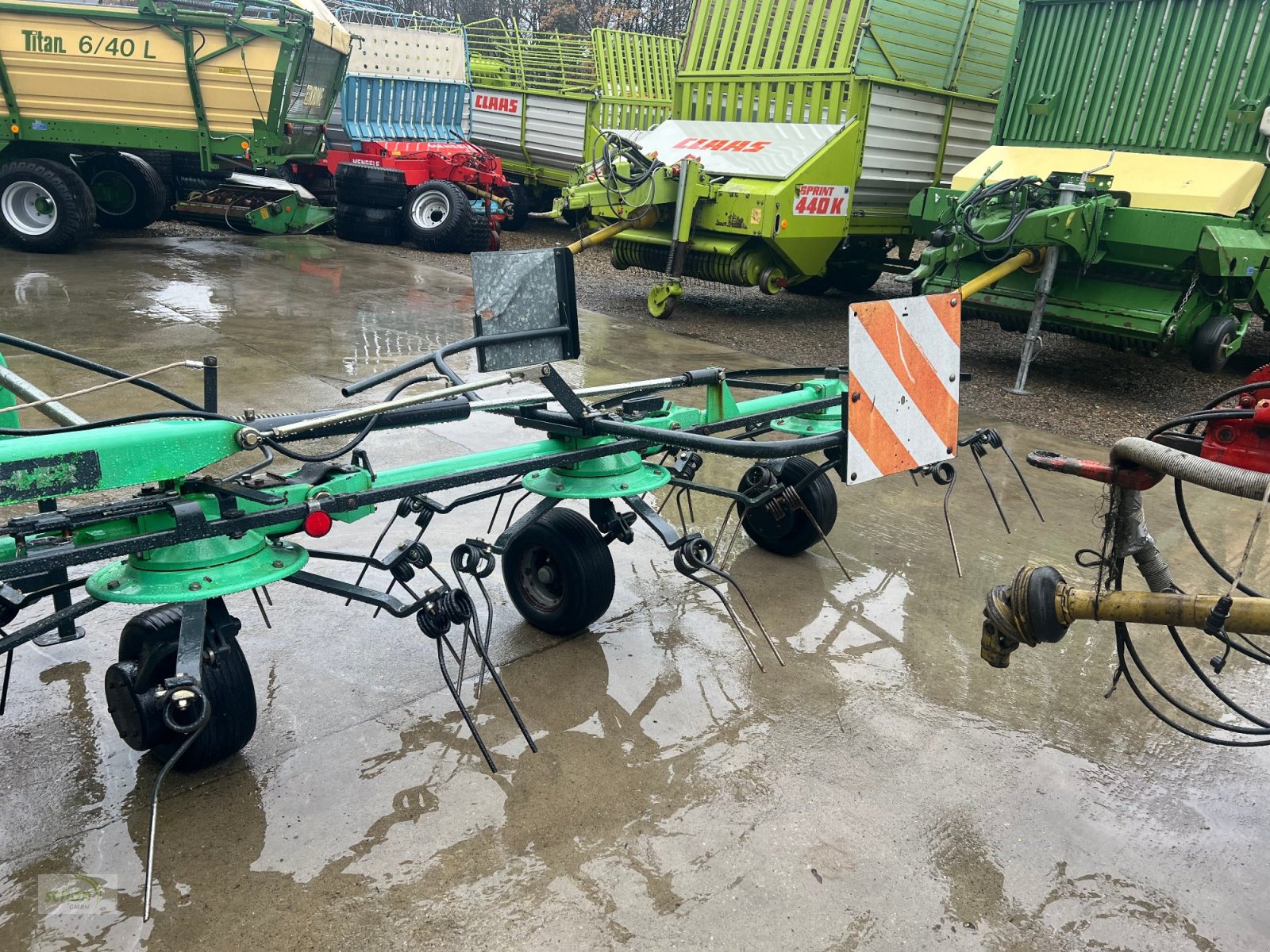 Kreiselheuer tipa Deutz-Fahr KH 3.68 - ein 6-er Kreiselheuer in einem sehr guten Zustand, Gebrauchtmaschine u Burgrieden (Slika 9)