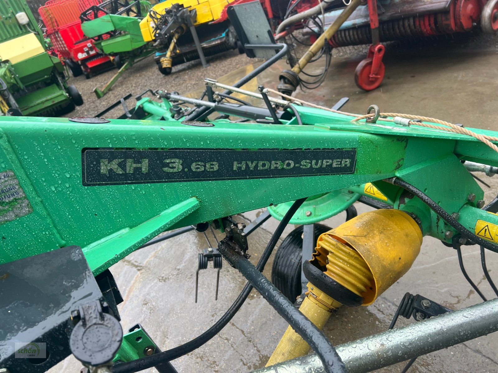 Kreiselheuer tipa Deutz-Fahr KH 3.68 - ein 6-er Kreiselheuer in einem sehr guten Zustand, Gebrauchtmaschine u Burgrieden (Slika 14)