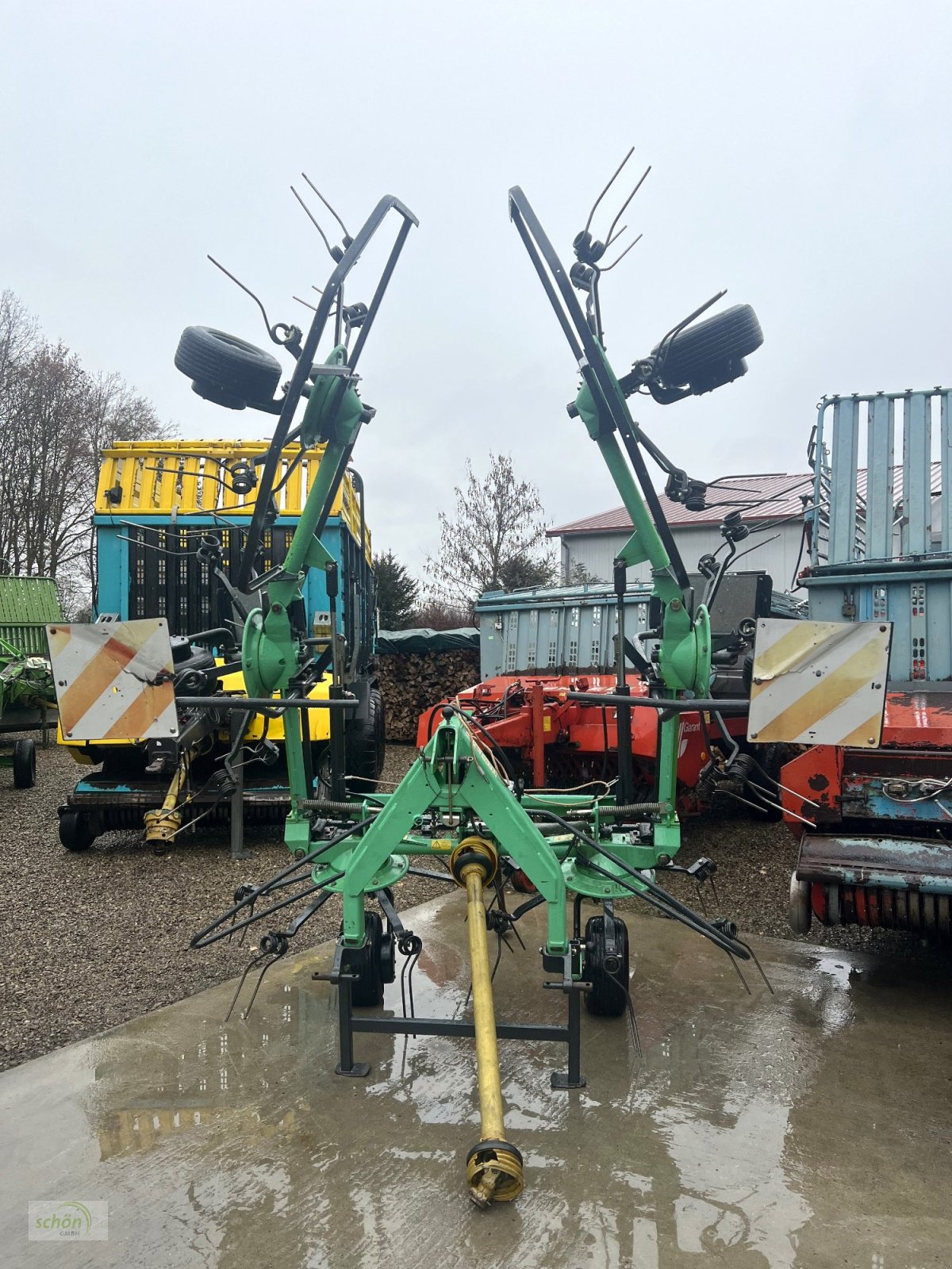 Kreiselheuer tipa Deutz-Fahr KH 3.68 - ein 6-er Kreiselheuer in einem sehr guten Zustand, Gebrauchtmaschine u Burgrieden (Slika 18)