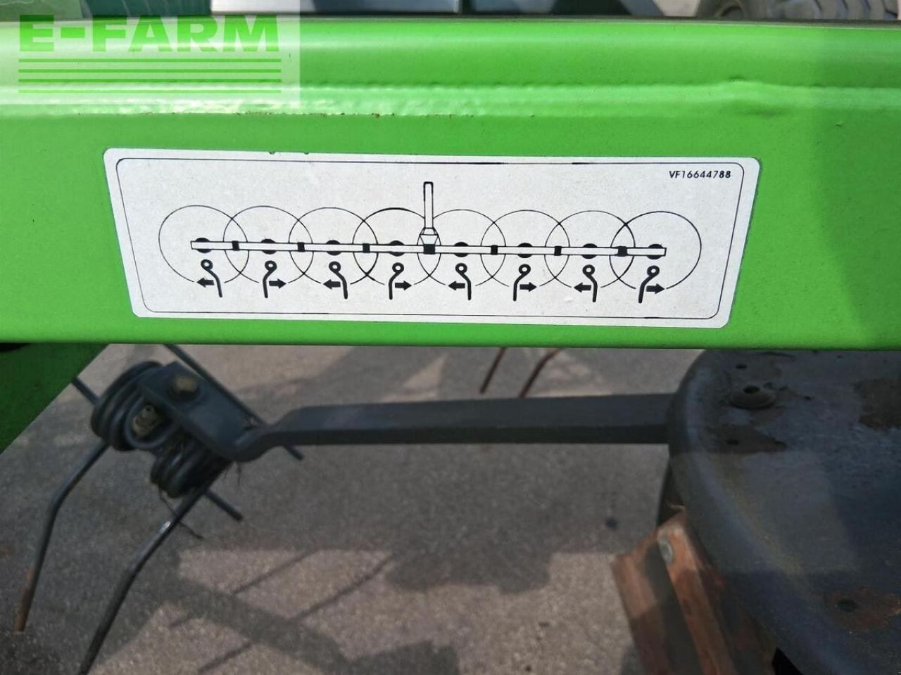 Kreiselheuer of the type Deutz-Fahr vf6912 fanex 1103 c, Gebrauchtmaschine in Wippingen (Picture 15)