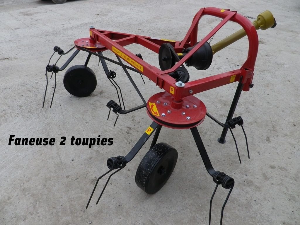 Kreiselheuer типа Eurotrac FANEUSE 2 TOUPIES, Gebrauchtmaschine в RETHEL (Фотография 1)