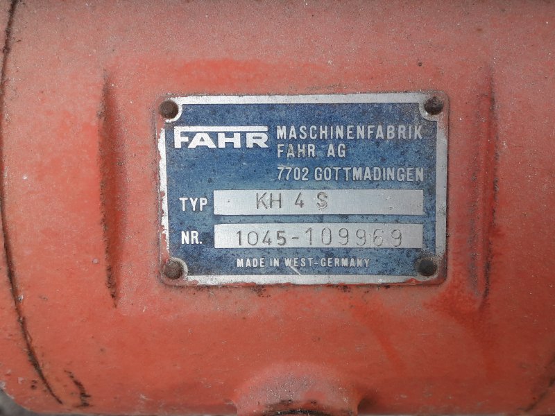 Kreiselheuer του τύπου Fahr KH 4 S, Gebrauchtmaschine σε Obing (Φωτογραφία 1)