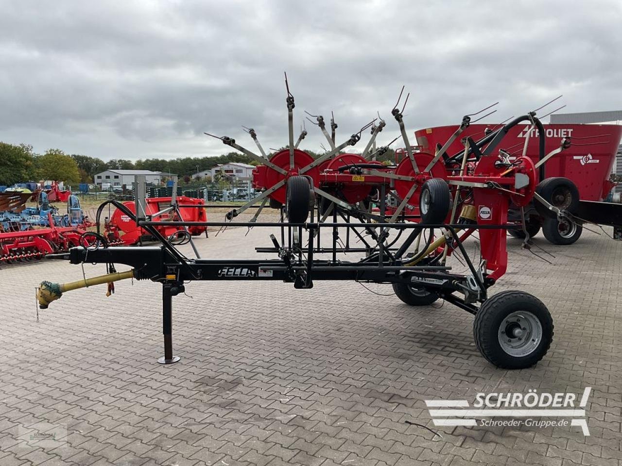 Kreiselheuer Türe ait Fella TH 11008 T, Gebrauchtmaschine içinde Wildeshausen (resim 15)