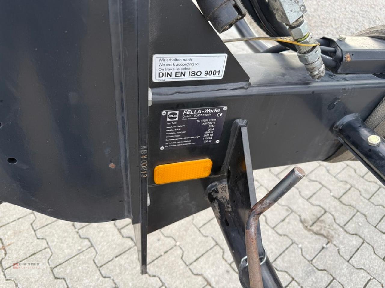 Kreiselheuer typu Fella TH 11008 T, Gebrauchtmaschine w Gottenheim (Zdjęcie 4)