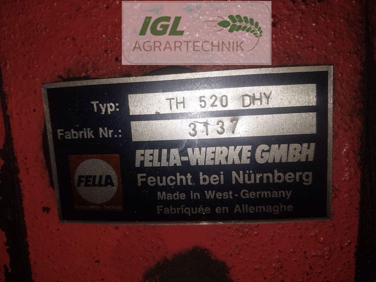 Kreiselheuer des Typs Fella TH 520 DHY, Gebrauchtmaschine in Nabburg (Bild 5)