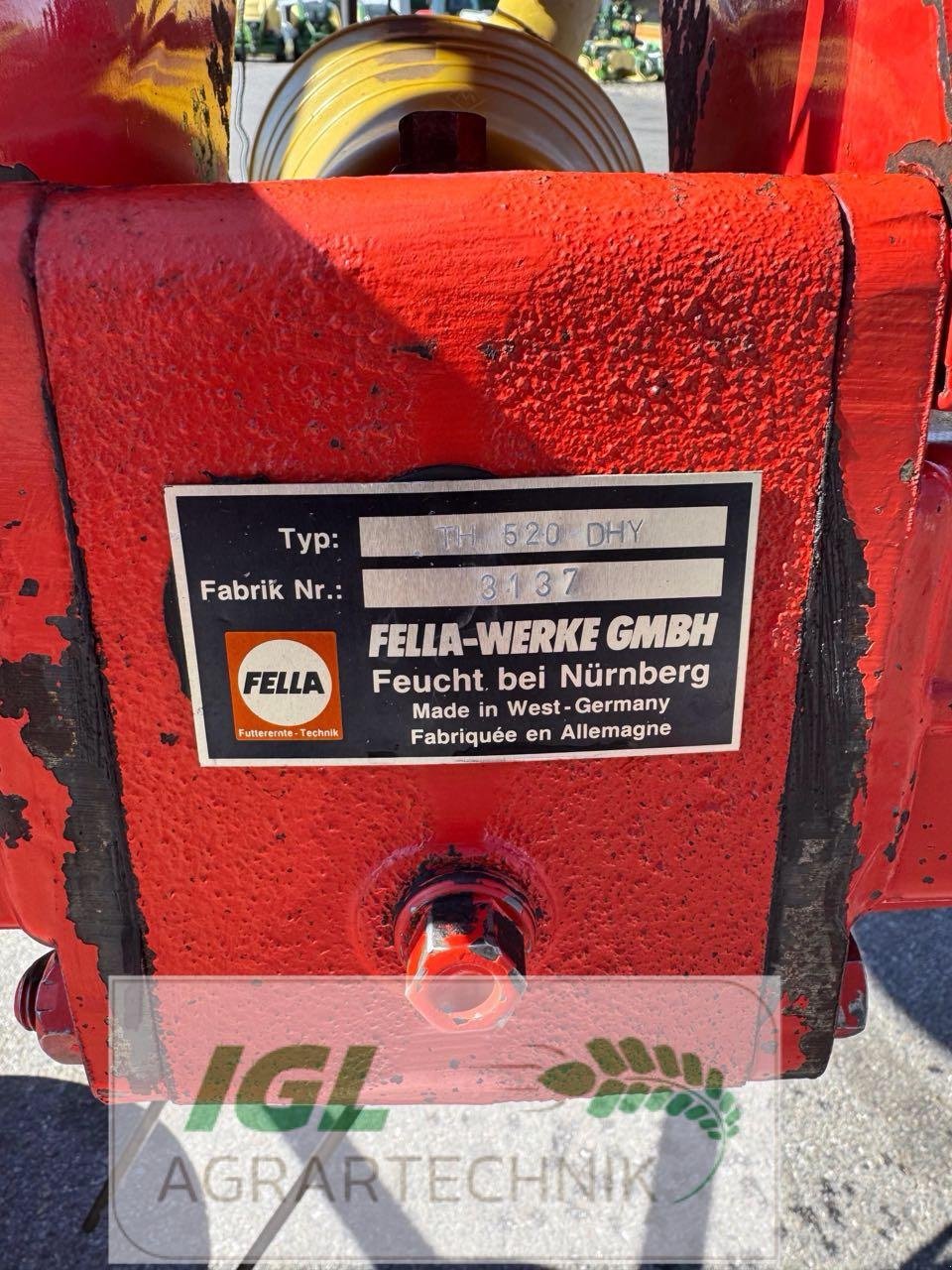 Kreiselheuer typu Fella TH 520 DHY, Gebrauchtmaschine w Nabburg (Zdjęcie 8)