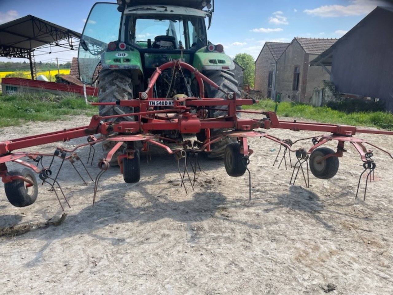 Kreiselheuer des Typs Fella TH 540 DHY, Gebrauchtmaschine in SAINT LOUP (Bild 1)