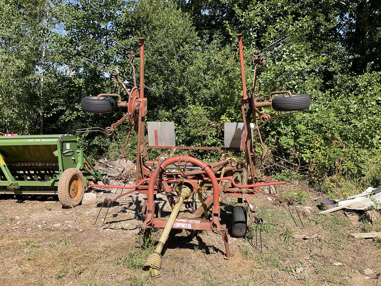 Kreiselheuer типа Fella TH 540 hydro, Gebrauchtmaschine в MORLHON LE HAUT (Фотография 11)