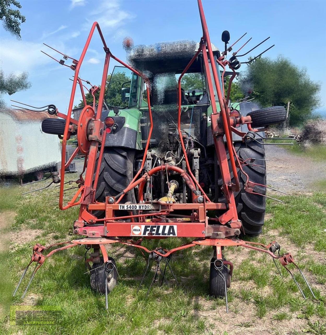 Kreiselheuer Türe ait Fella TH 5400 HYDRO, Gebrauchtmaschine içinde Homberg/Ohm - Maulbach (resim 4)