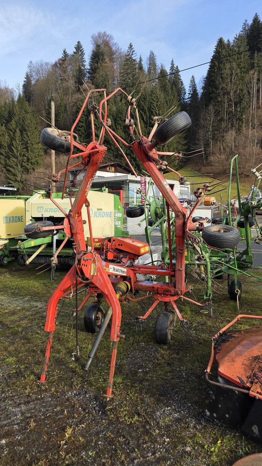 Kreiselheuer Türe ait Fella TH 660, Gebrauchtmaschine içinde Hopfgarten (resim 1)