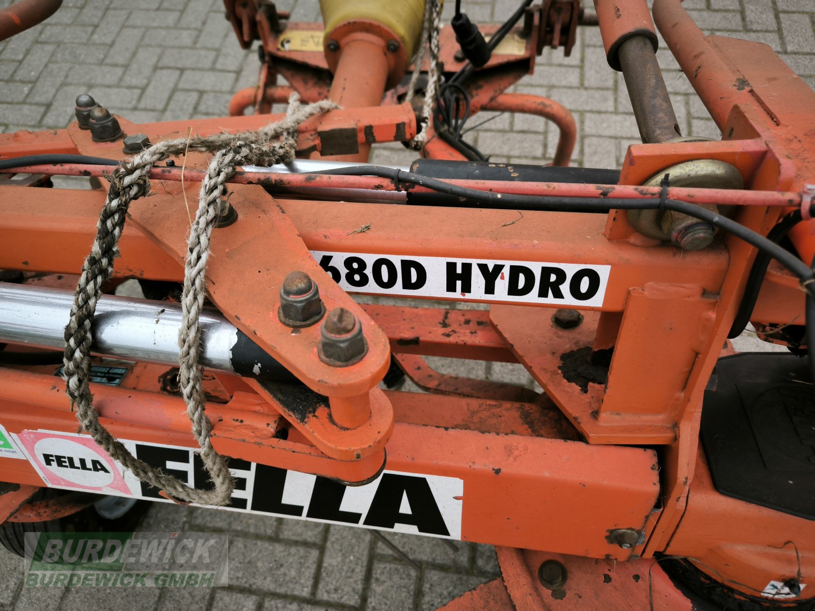 Kreiselheuer des Typs Fella TH 680 D Hydro, Gebrauchtmaschine in Lamstedt (Bild 5)