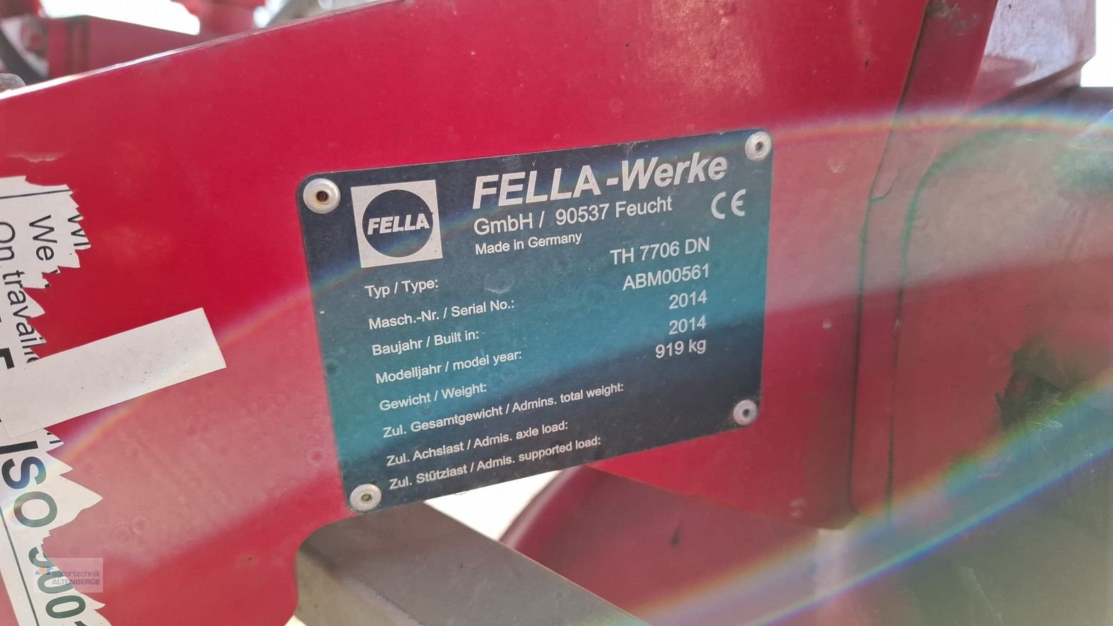 Kreiselheuer typu Fella TH 7706 DN, Gebrauchtmaschine v Altenberge (Obrázek 8)