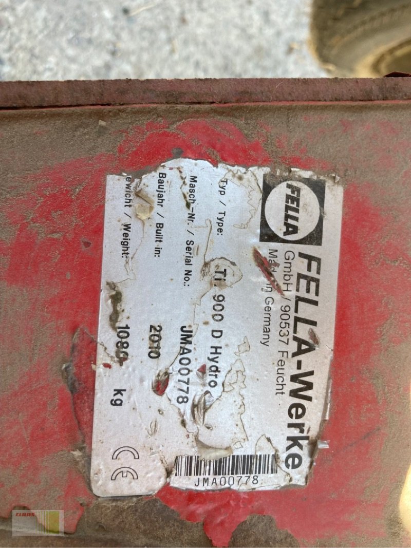 Kreiselheuer tipa Fella TH 900 Hydro, Gebrauchtmaschine u Sörup (Slika 5)