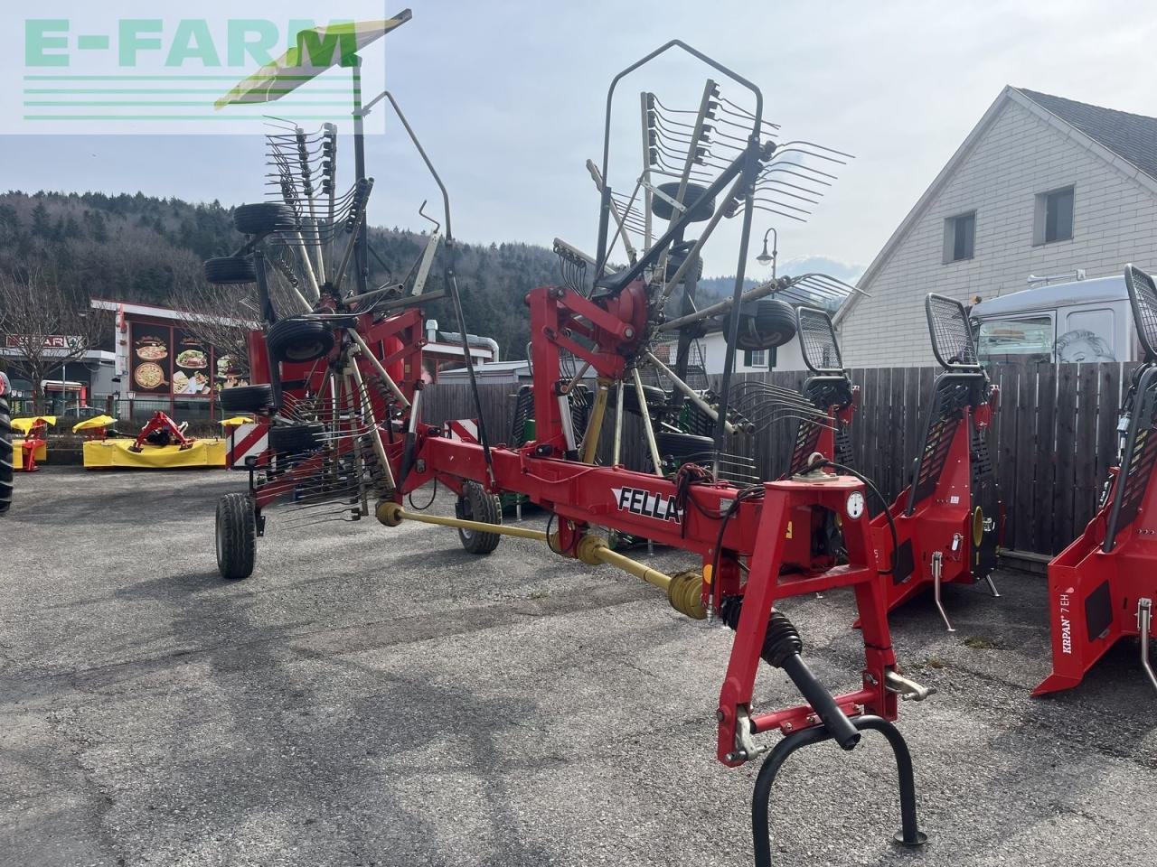 Kreiselheuer Türe ait Fella ts 1452, Gebrauchtmaschine içinde ST. PÖLTEN (resim 1)