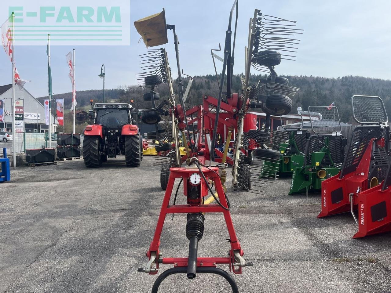 Kreiselheuer Türe ait Fella ts 1452, Gebrauchtmaschine içinde ST. PÖLTEN (resim 2)