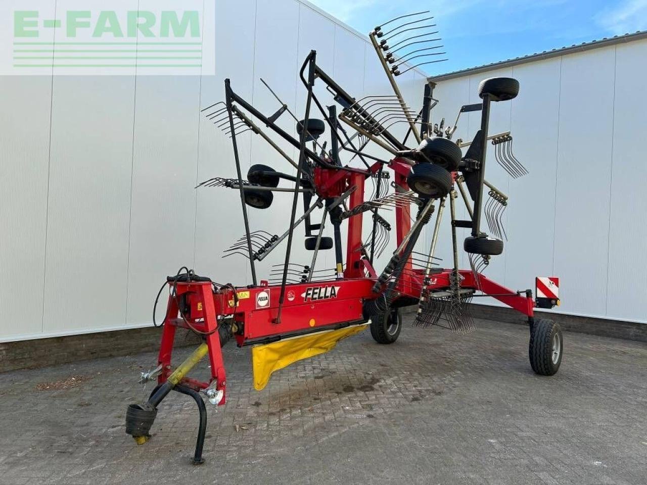 Kreiselheuer van het type Fella ts 880, Gebrauchtmaschine in ag BROEKLAND (Foto 1)