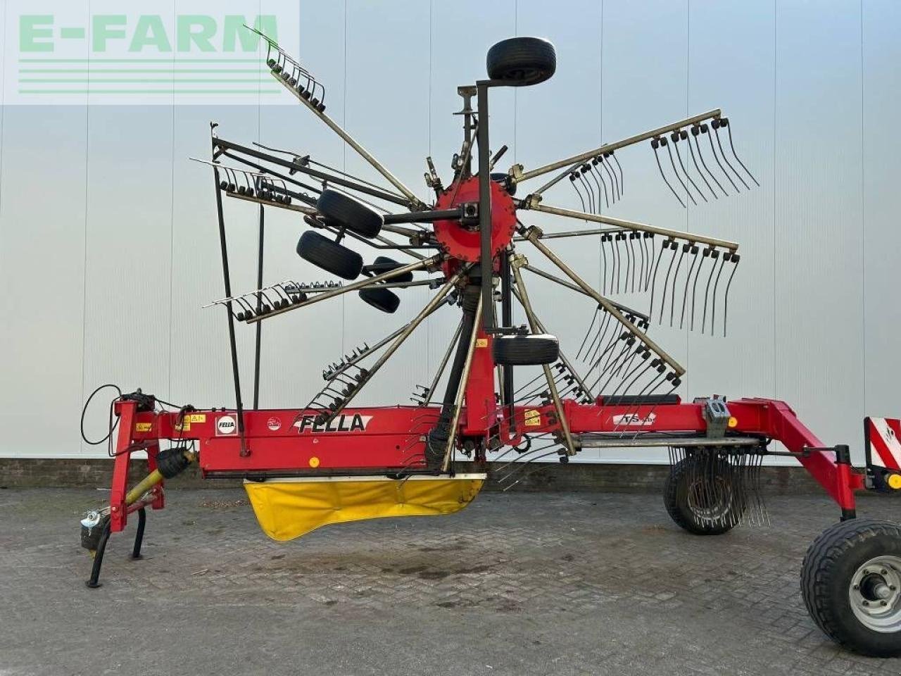 Kreiselheuer van het type Fella ts 880, Gebrauchtmaschine in ag BROEKLAND (Foto 2)