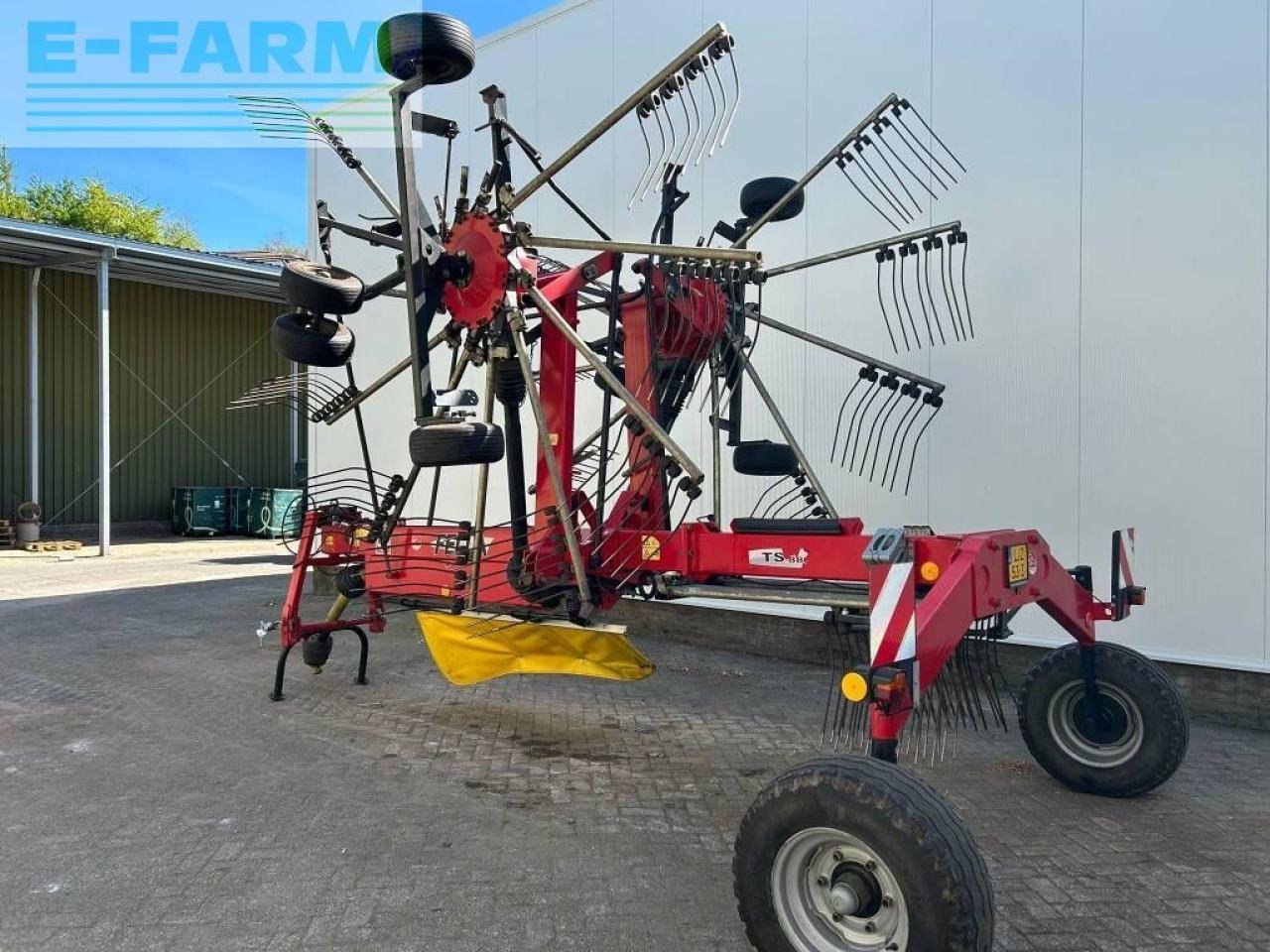 Kreiselheuer van het type Fella ts 880, Gebrauchtmaschine in ag BROEKLAND (Foto 3)