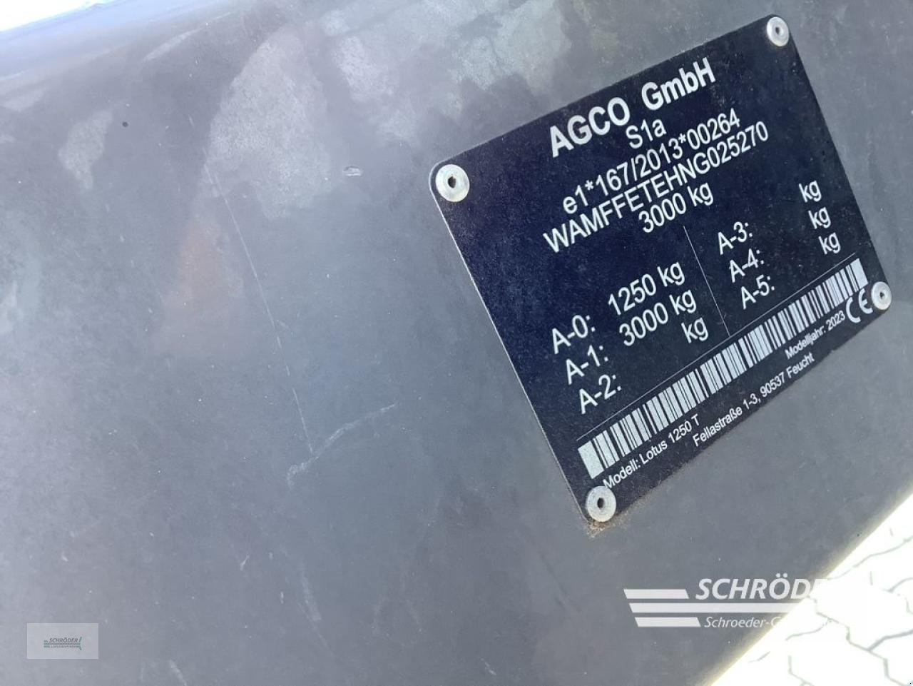 Kreiselheuer типа Fendt LOTUS 1250 T, Neumaschine в Wittmund (Фотография 6)