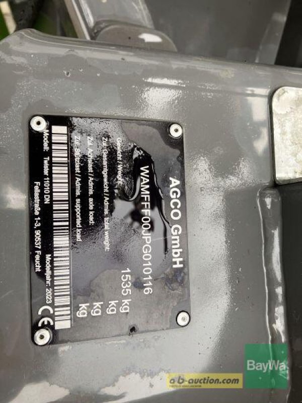 Kreiselheuer des Typs Fendt TWISTER 11010 DN, Gebrauchtmaschine in Großweitzschen (Bild 5)