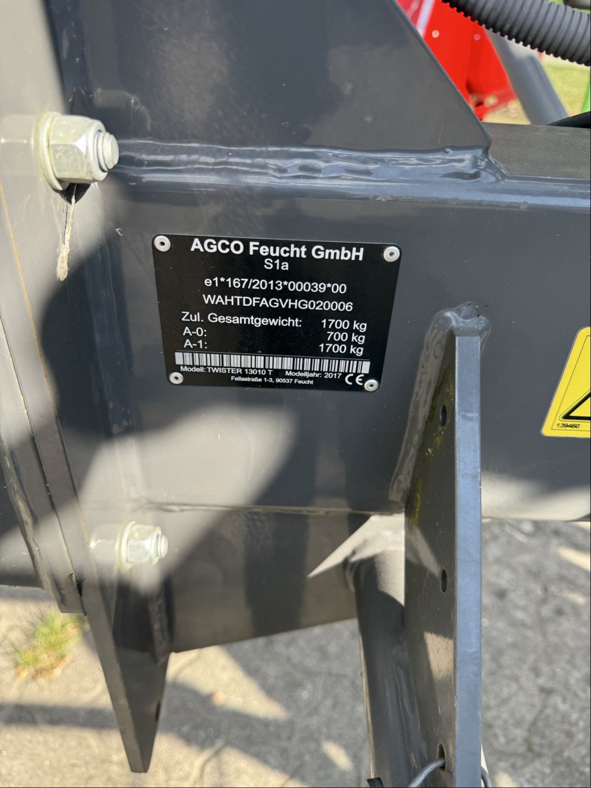 Kreiselheuer des Typs Fendt Twister 13010T, Gebrauchtmaschine in Gadebusch (Bild 5)