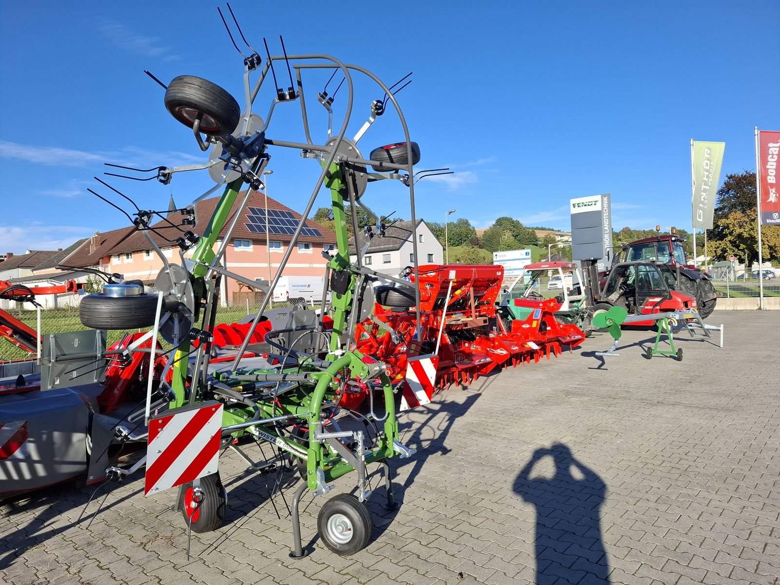 Kreiselheuer Türe ait Fendt Twister 6606 DN, Gebrauchtmaschine içinde Saxen (resim 2)