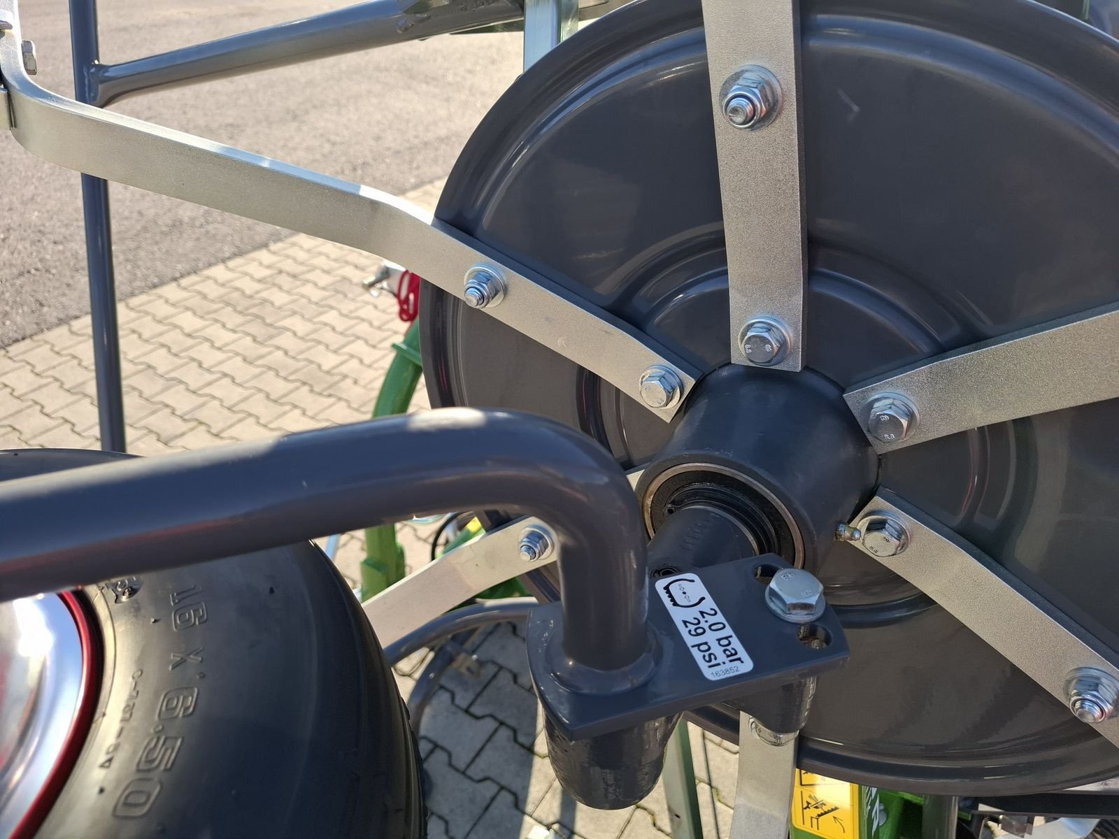 Kreiselheuer Türe ait Fendt Twister 6606 DN, Gebrauchtmaschine içinde Saxen (resim 12)