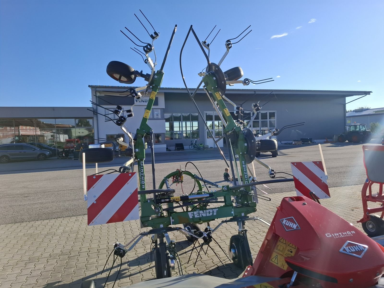 Kreiselheuer Türe ait Fendt Twister 6606 DN, Gebrauchtmaschine içinde Saxen (resim 9)