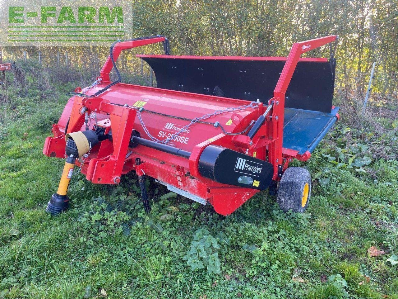 Kreiselheuer za tip Fransgard USED SV-2500SE, Gebrauchtmaschine u MICHELDEVER, WINCHESTER (Slika 2)