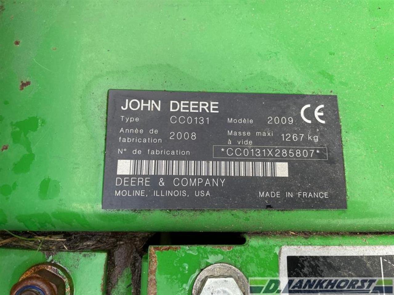 Kreiselheuer типа John Deere CC 131, Gebrauchtmaschine в Neuenhaus (Фотография 14)