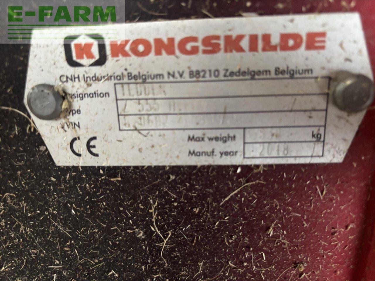 Kreiselheuer Türe ait Kongskilde Z555, Gebrauchtmaschine içinde STRATHAVEN (resim 5)