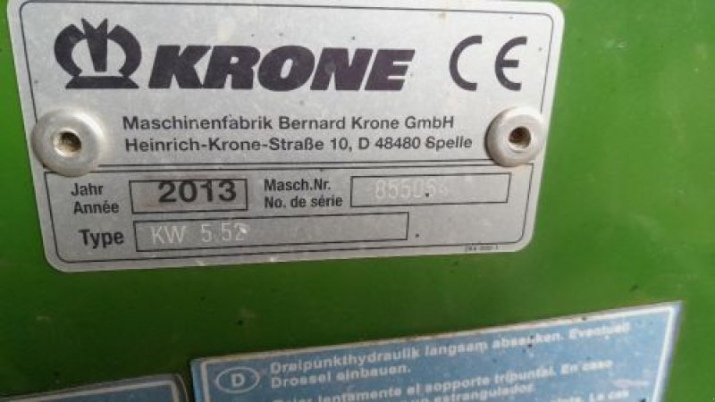 Kreiselheuer typu Krone 5.52, Gebrauchtmaschine v RUPT (Obrázek 2)
