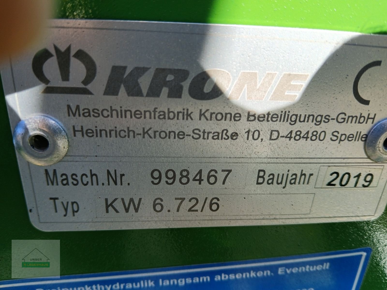 Kreiselheuer του τύπου Krone 6.72, Gebrauchtmaschine σε Feldbach (Φωτογραφία 8)