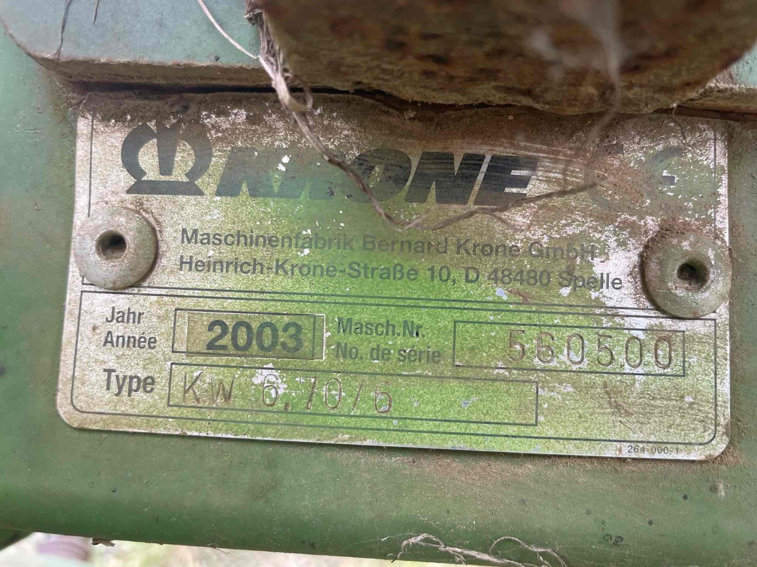 Kreiselheuer tip Krone Faneuse KW6706 . Krone, Gebrauchtmaschine in SAINT CLAIR SUR ELLE (Poză 5)