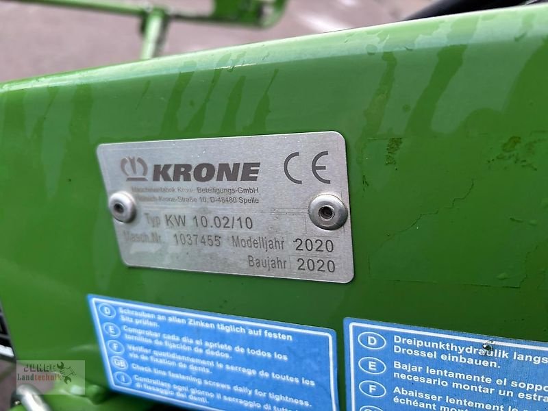 Kreiselheuer typu Krone KW 10.02, Gebrauchtmaschine v Geestland (Obrázek 15)